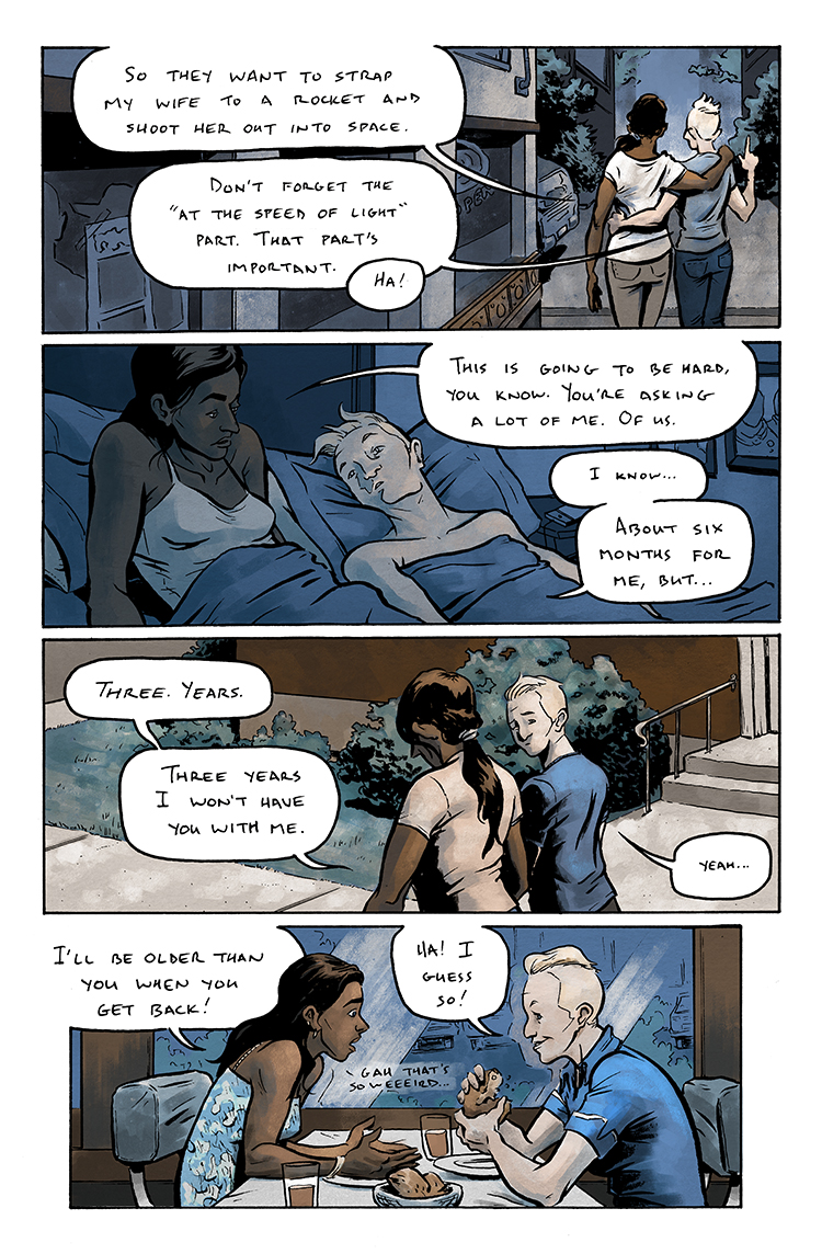 Relativity Page 2: Laying It Out