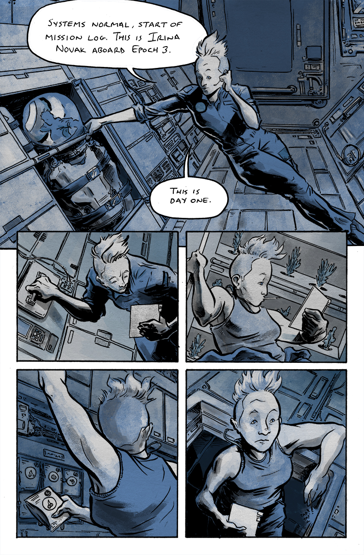 Relativity Page 12: Day One