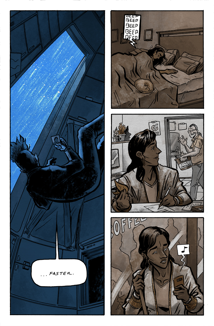 Relativity Page 14: Faster.