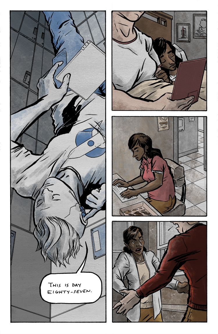 Relativity Page 16: Turbulence.