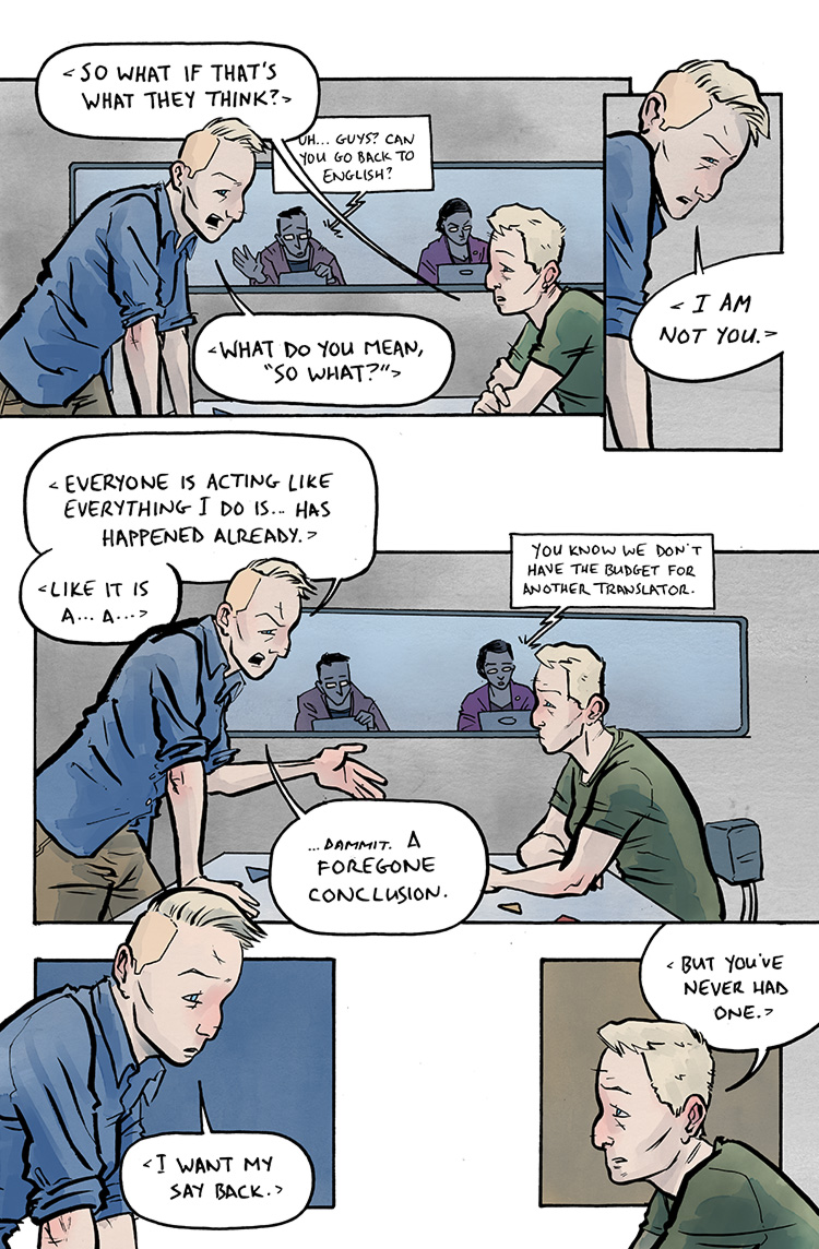 Relativity Page 34: Foregone conclusion