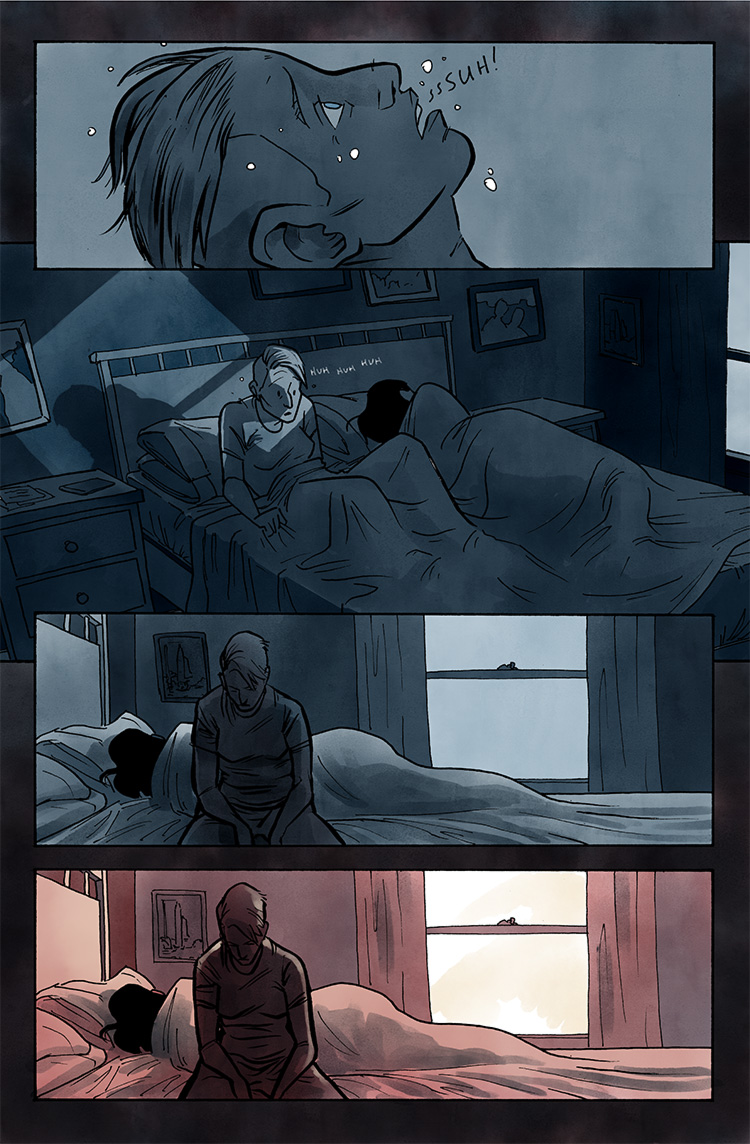 Relativity Page 49: Woke up.